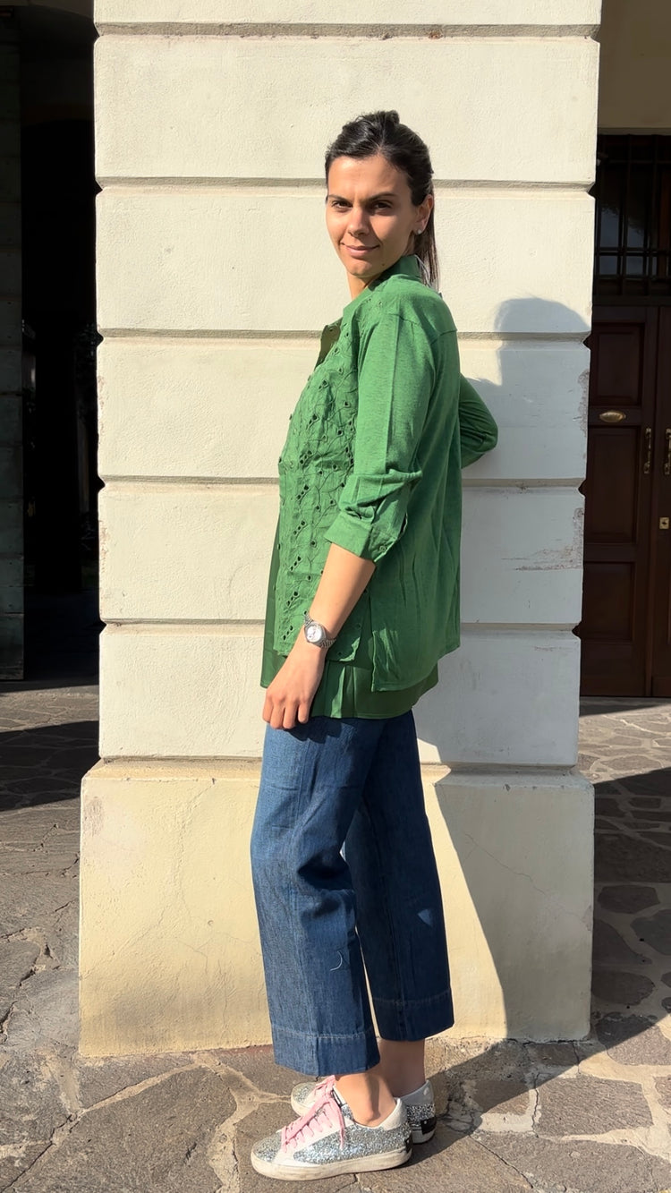 DANIEL & MAYER - CAMICIA RITA - VERDE