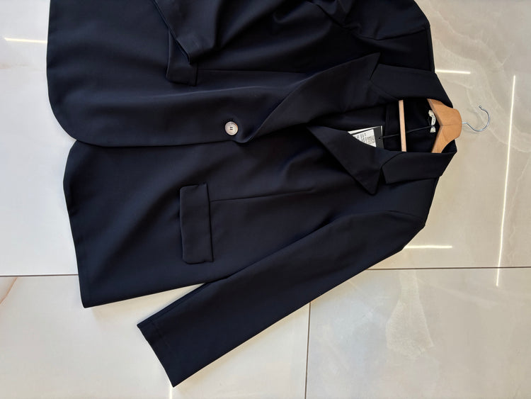 Susy star - giacca over - nera