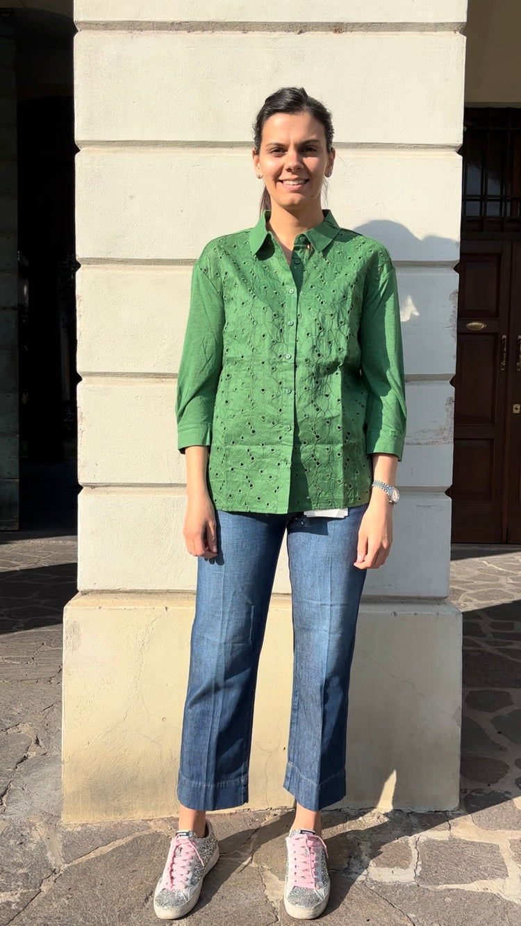 DANIEL & MAYER - CAMICIA RITA - VERDE