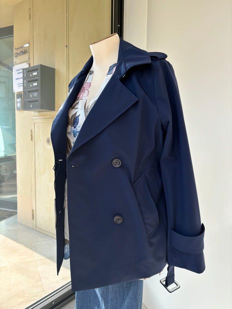 DANIEL & MAYER - TRENCH / CAPPOTTINO CORTO - - BLU