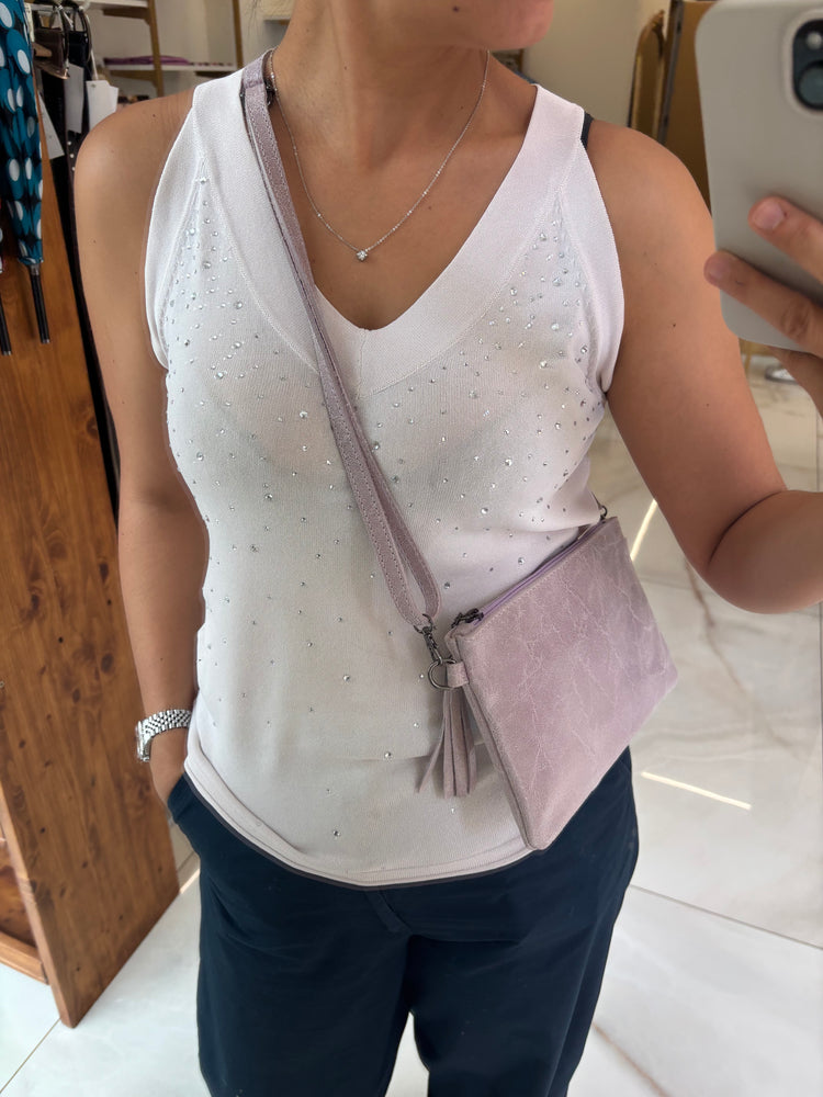 BORSA - POCHETTE - ROSA ANTICO