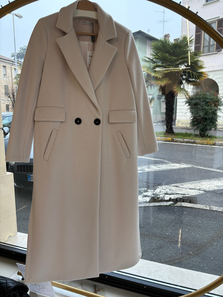 DANIEL & MAYER - CAPPOTTO LUNGO - MUMBAY - BIANCO