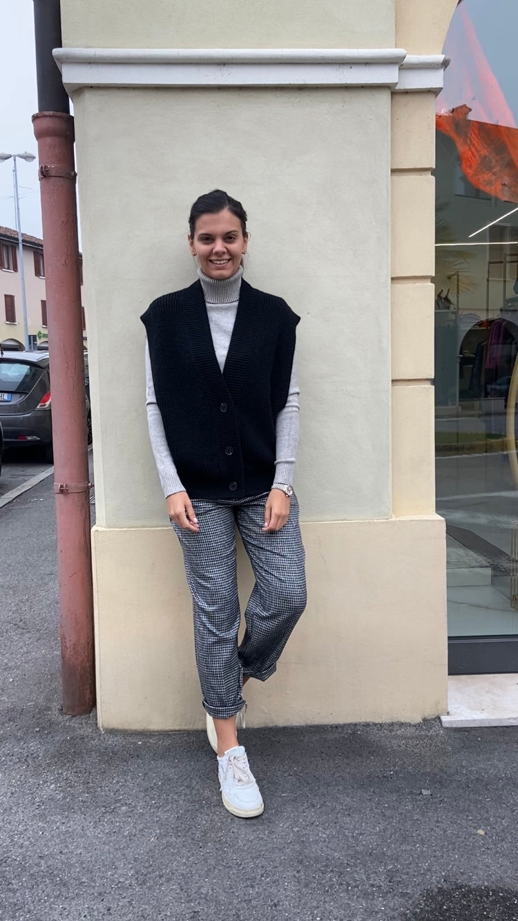 MOTEL - PANTALONE SOFT - GRIGIO