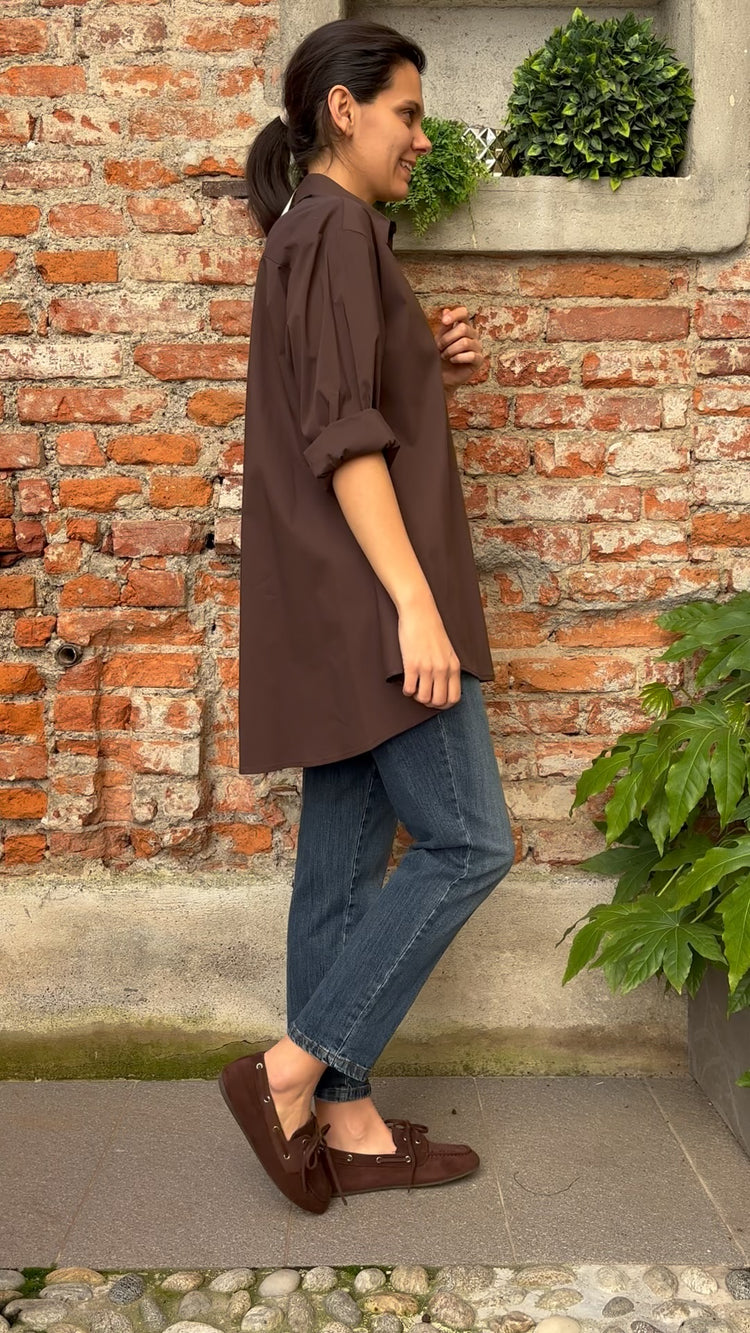 Carmen - Camicione / Abito - Choco