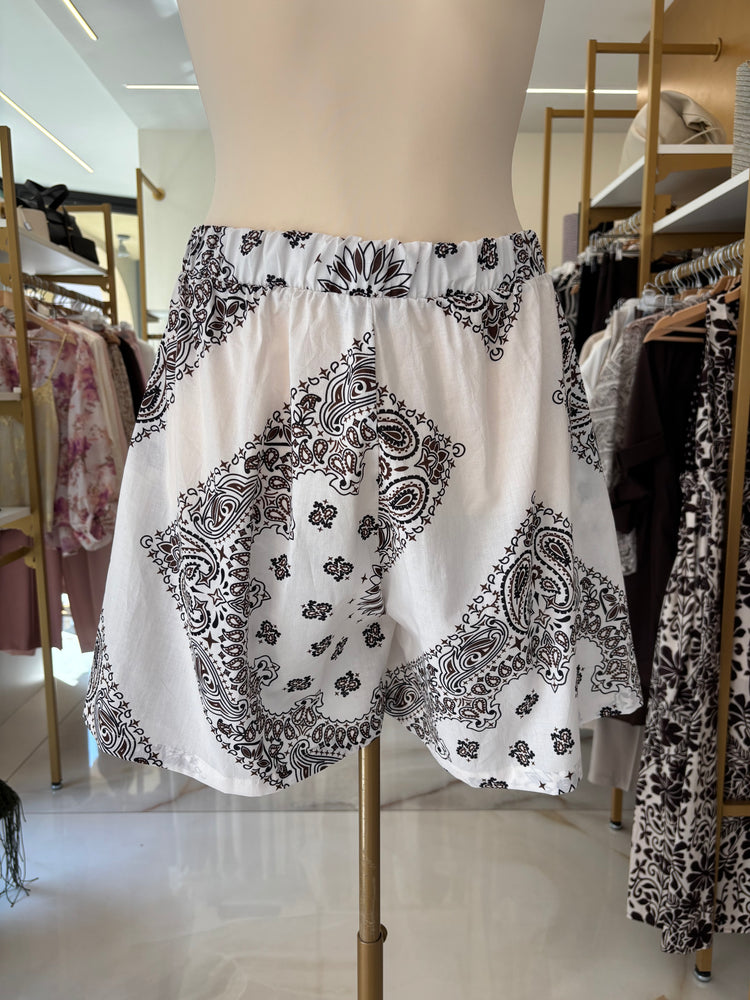 SUSY MIX - COMPLETO BERMUDA + CAMICIA - BIANCO