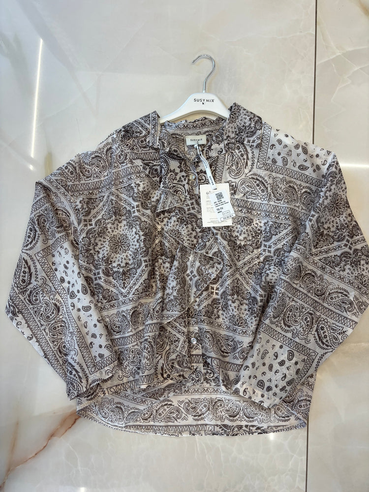 Susy mix - Camicia bandana - Moro