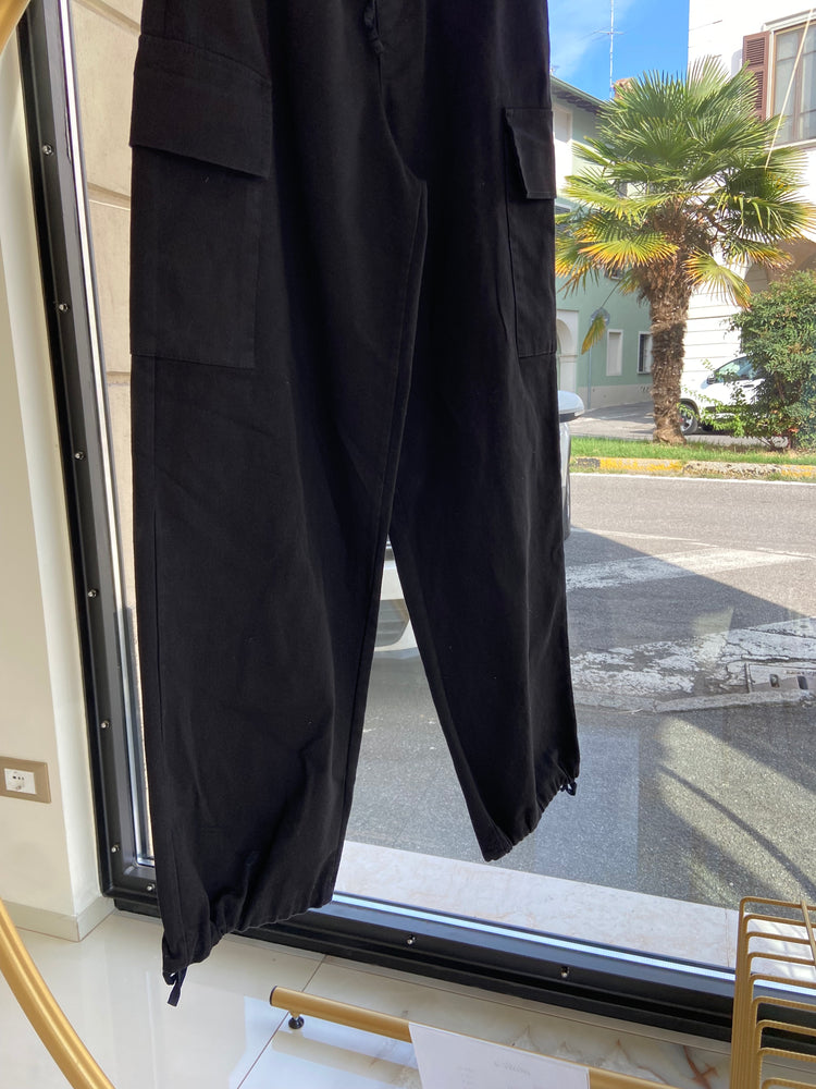 PANTALONE - SPORTY - NERO