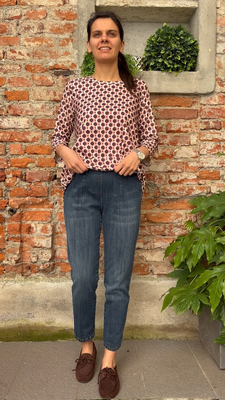 Margaret - Jeans Pences - Blu