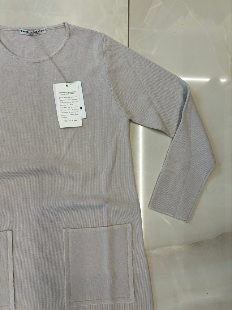 DANIEL & MAYER - ABITO IN MAGLIA - BEIGE