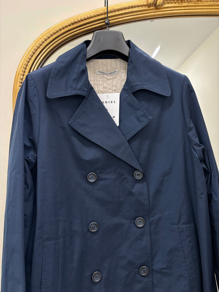 DANIEL & MAYER - TRENCH DOPPIOPETTO - BLU