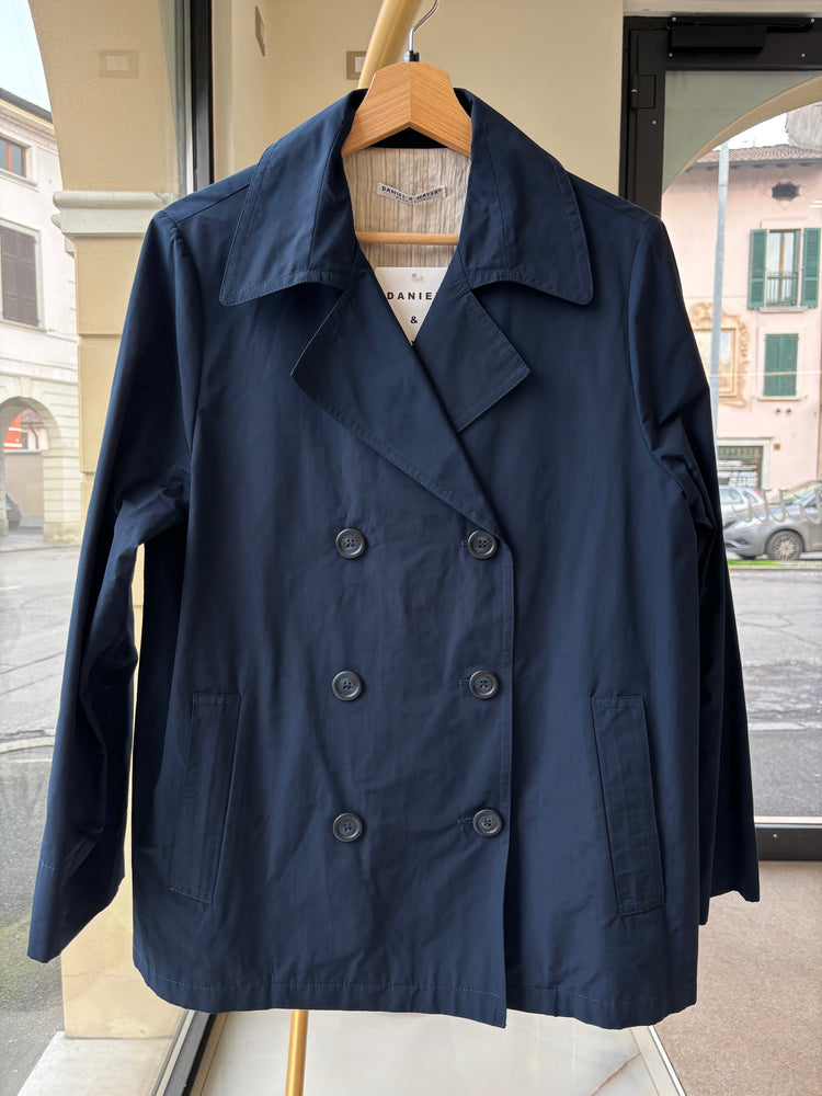 DANIEL & MAYER - TRENCH DOPPIOPETTO - BLU