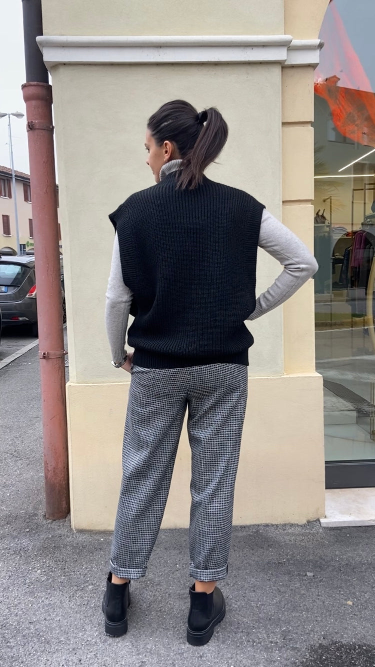 MOTEL - PANTALONE SOFT - GRIGIO