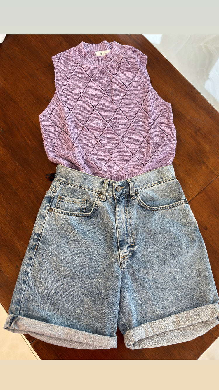 BERNA - PANTALONCINO LEVIS - VITA ALTA