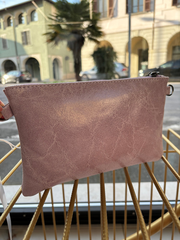 BORSA - POCHETTE - ROSA ANTICO