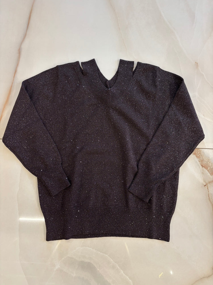 SUSY MIX - MAGLIA CUT OUT - CHOCO