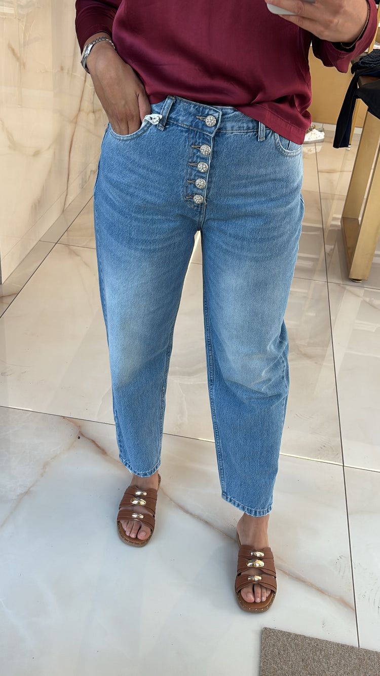 SUSY MIX - JEANS BOY FRIEND - LAVAGGIO CHIARO