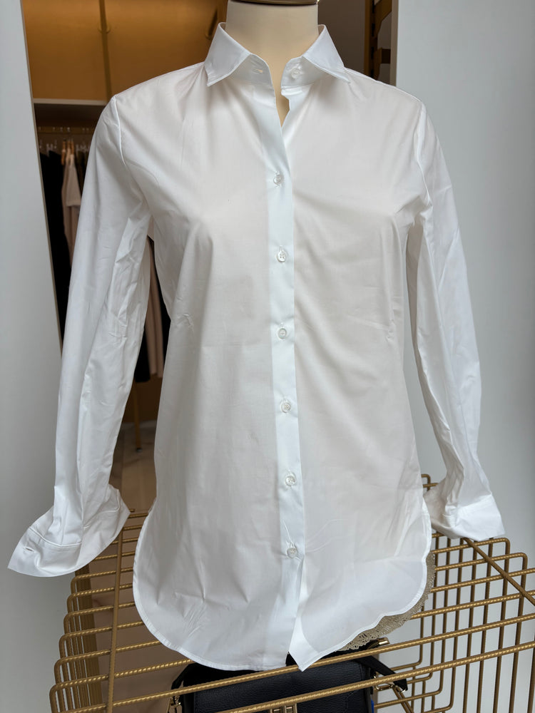 DANIEL & MAYER - CAMICIA IN COTONE BASICA - BIANCA