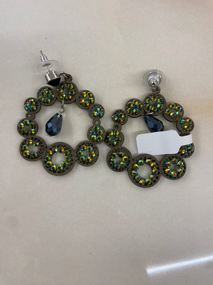 ORECCHINI - VERDE MILITARE