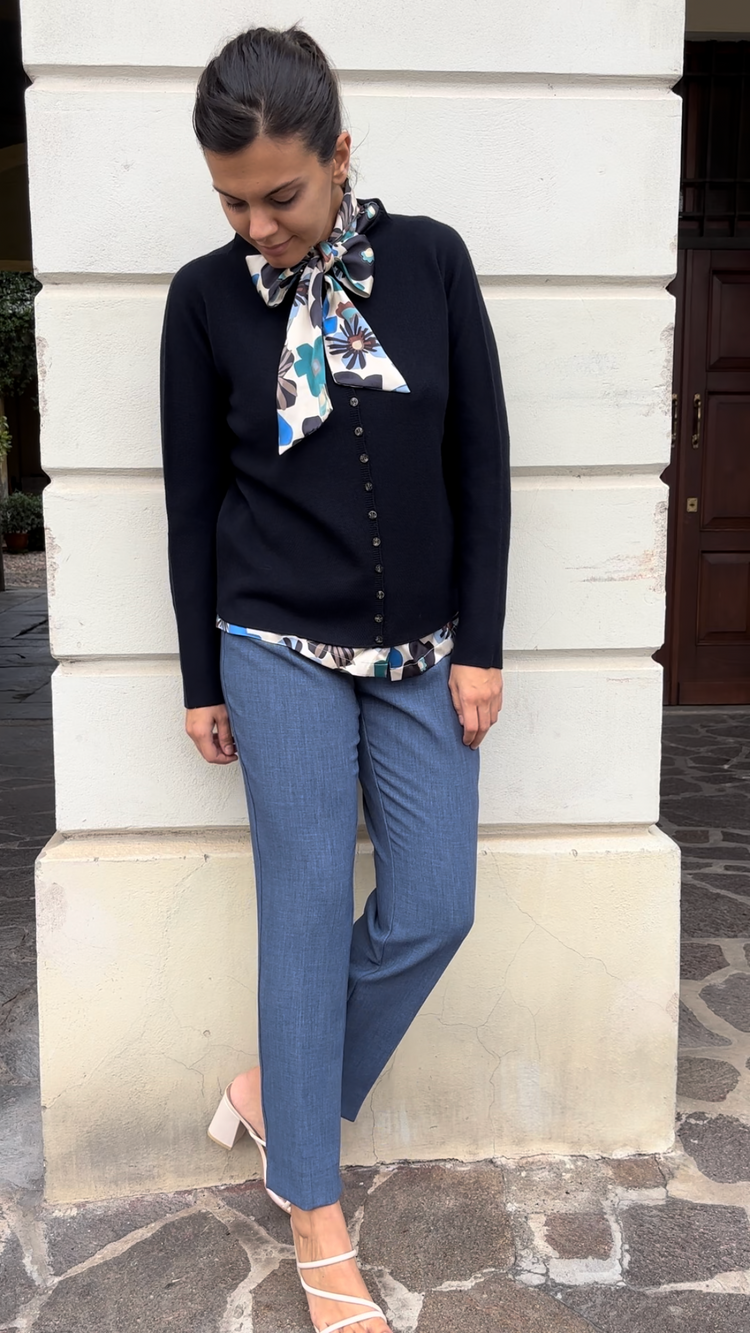 DANIEL & MAYER - PANTALONE BASICO CAMERON - COLORE JEANS