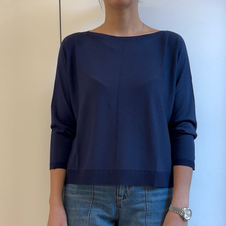 SUSY MIX - MAGLIA APICE - BLU
