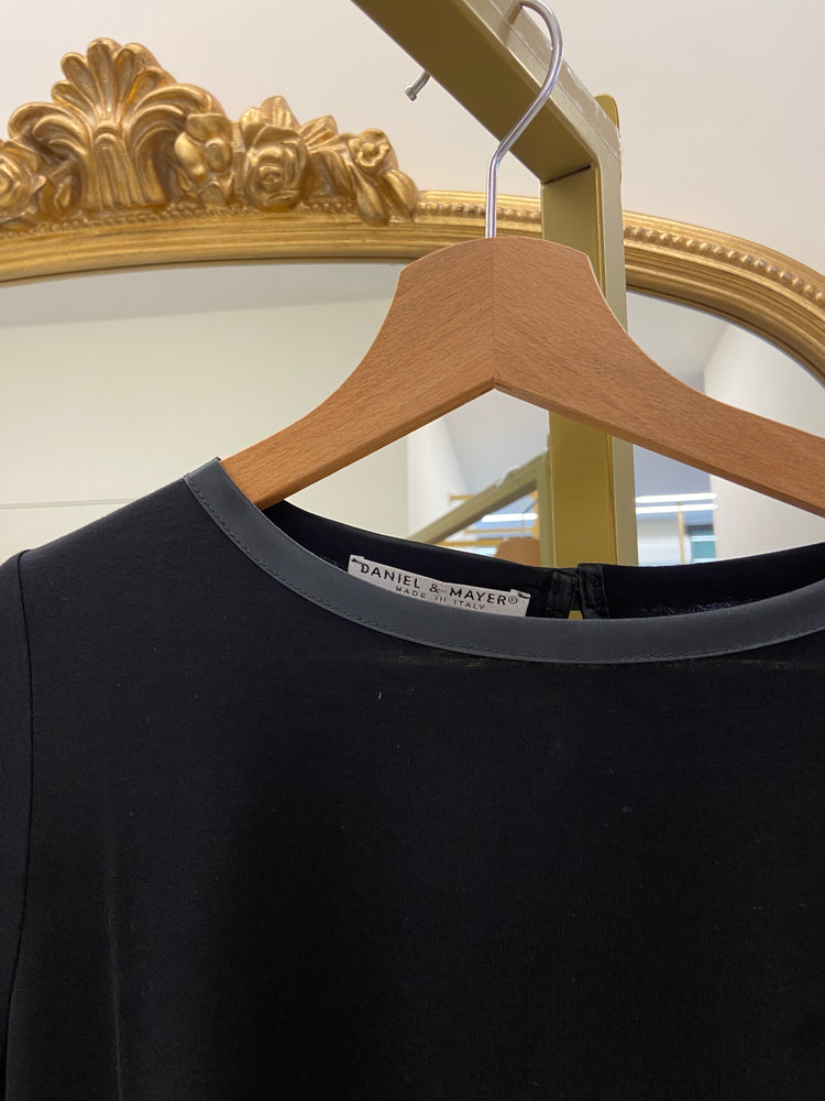 DANIEL & MAYER - MAGLIA BASICA ART. 22787 - NERA
