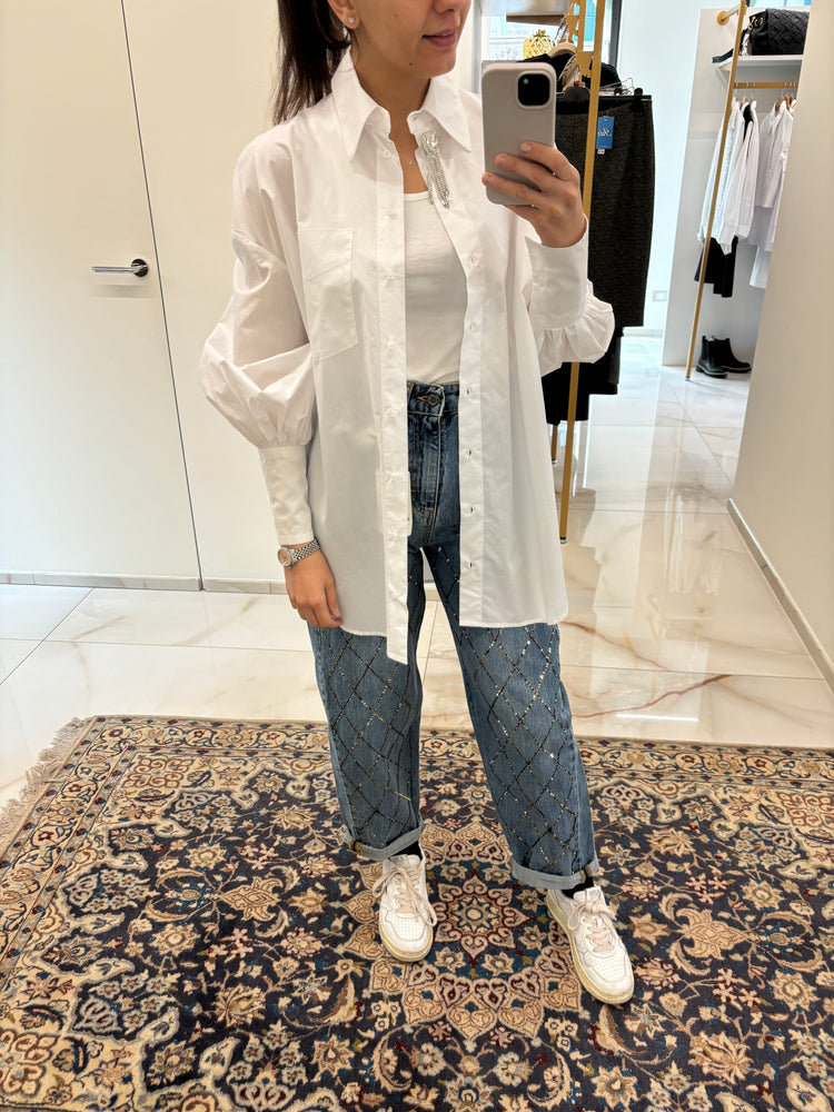 SOUVENIR ⭐ - JEANS - PAILLETTES - S