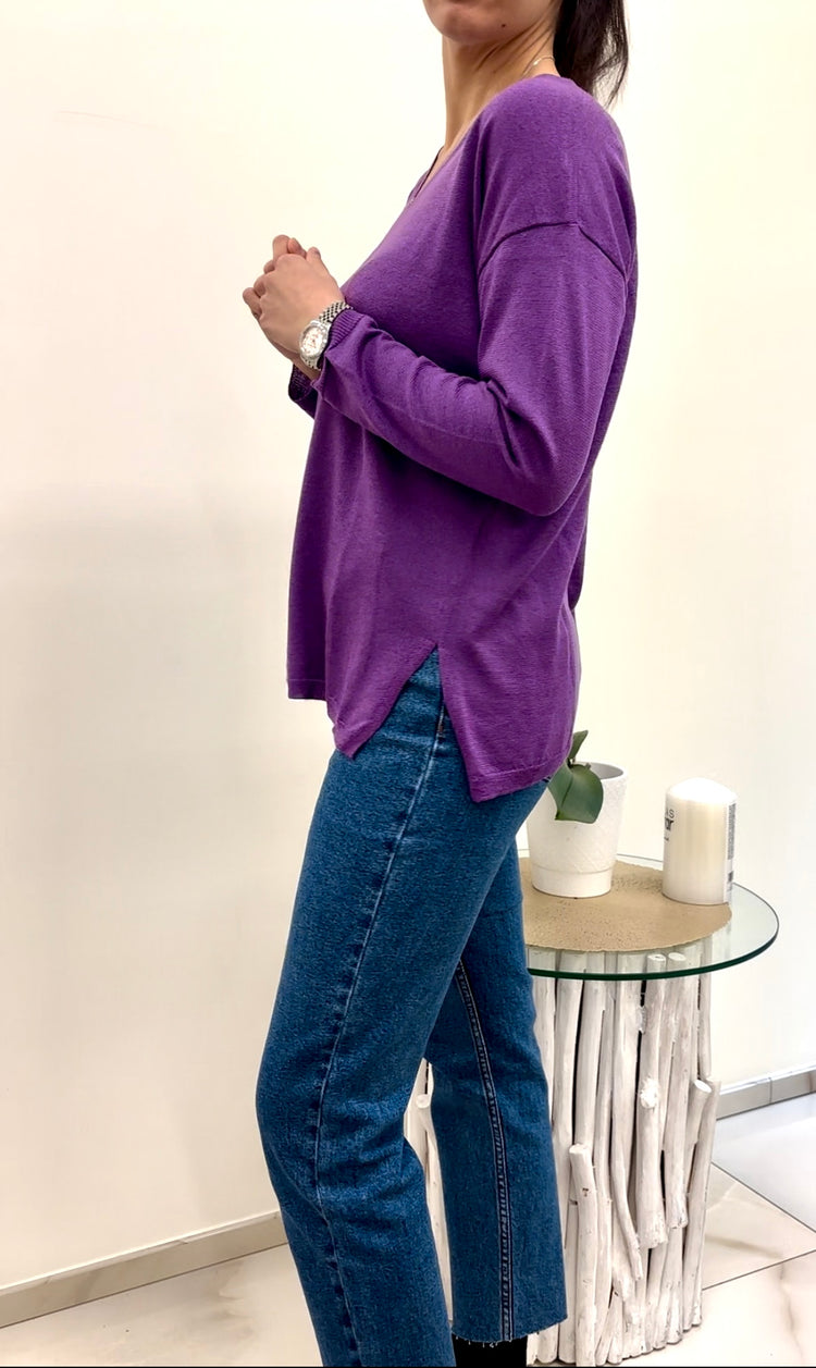 DANIEL & MAYER - MAGLIONE BERILLO - VIOLA