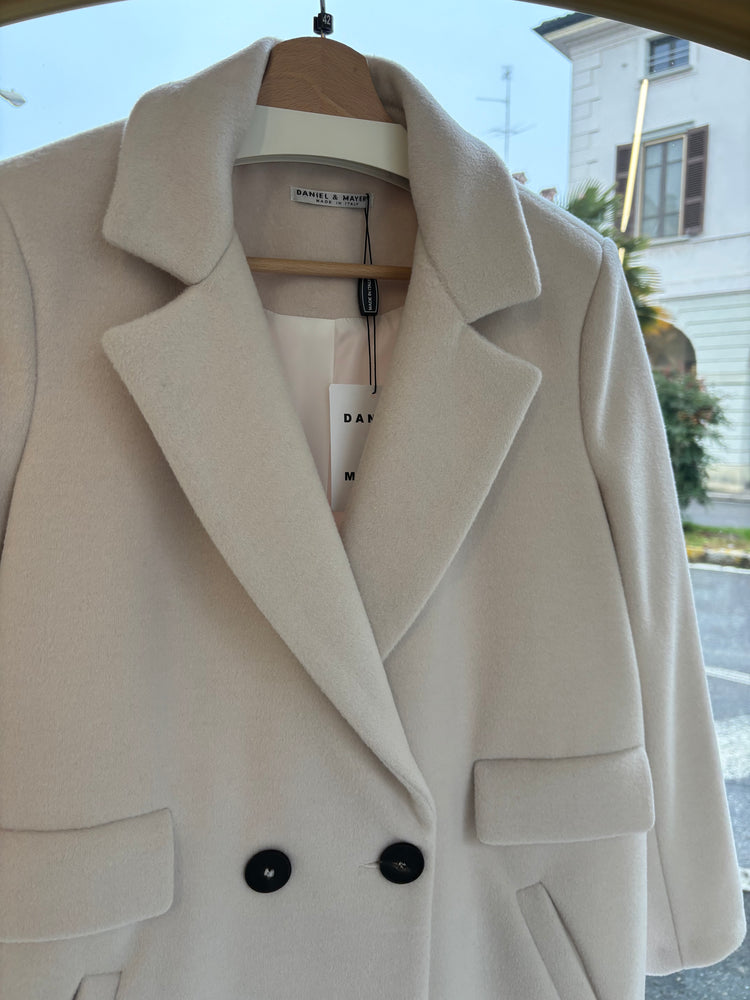 DANIEL & MAYER - CAPPOTTO LUNGO - MUMBAY - BIANCO