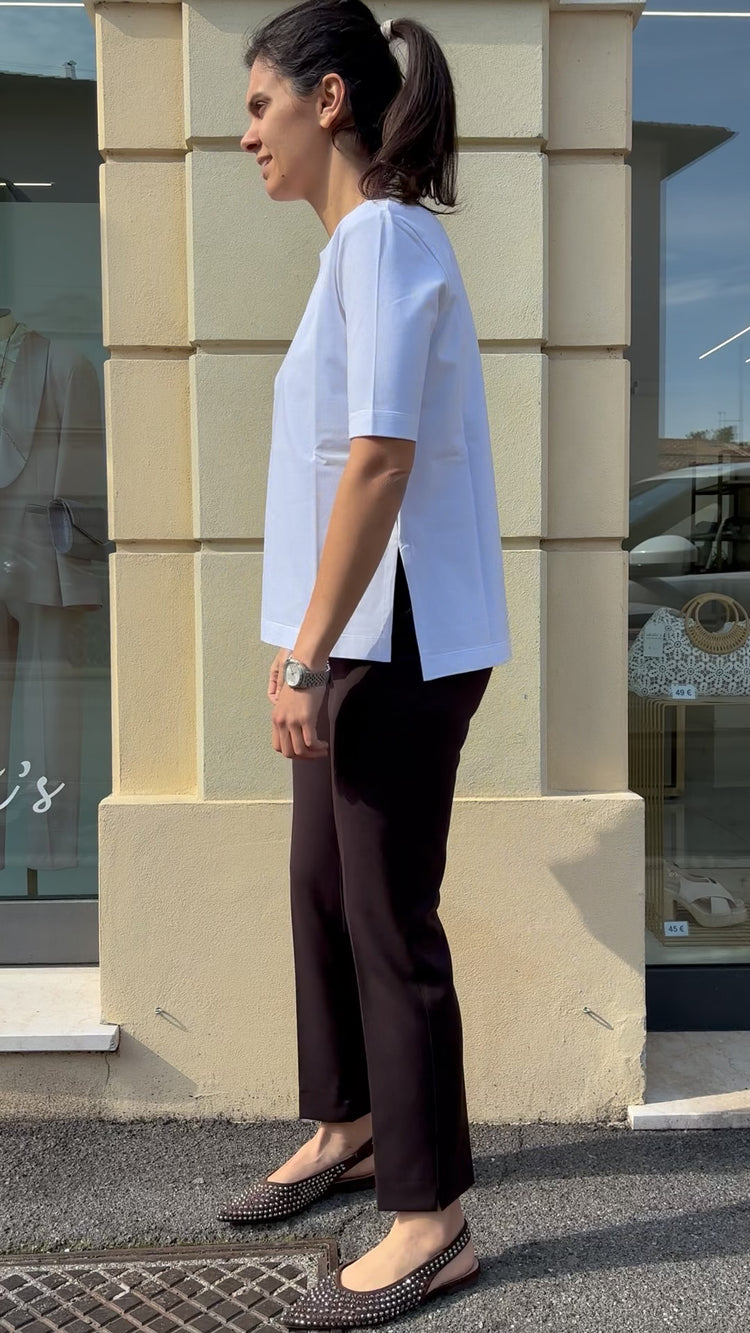 Margaret - Maglia Basica - Bianco Ottico