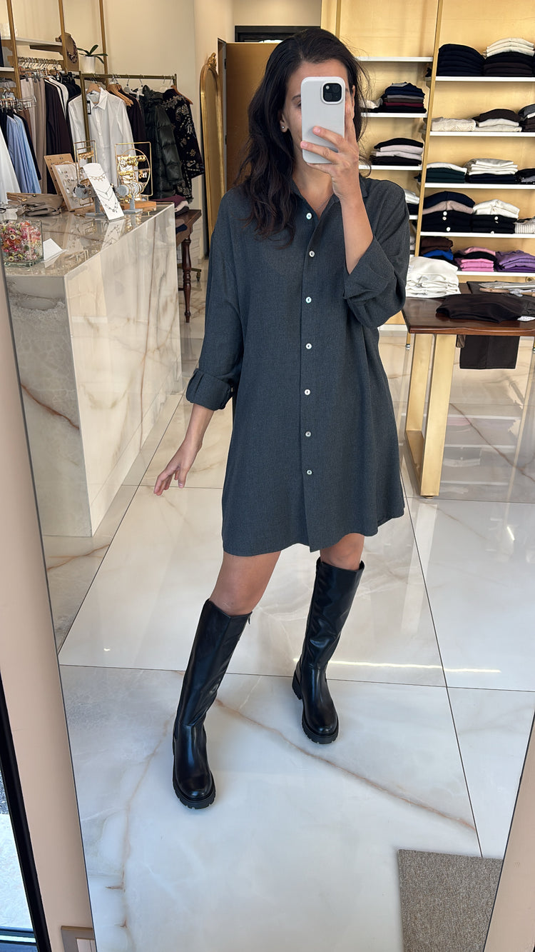 SUSY STAR - ABITO / camicia - GRIGIO