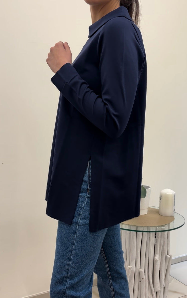 DANIEL & MAYER - MAGLIA EASY - BLU NOTTE