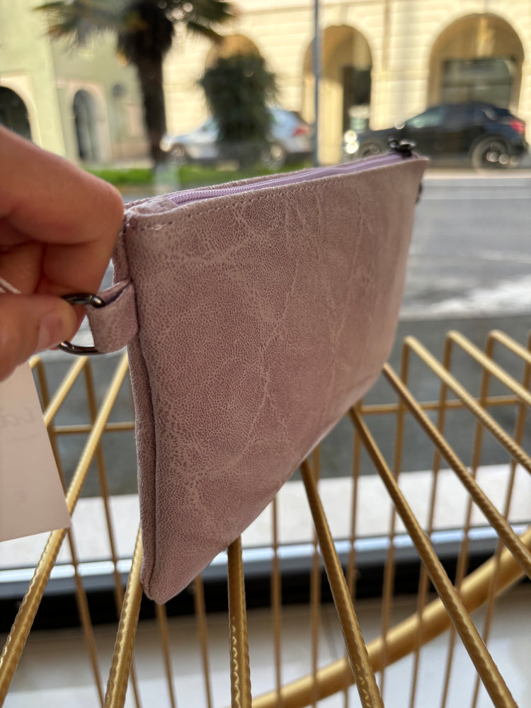 BORSA - POCHETTE - ROSA ANTICO