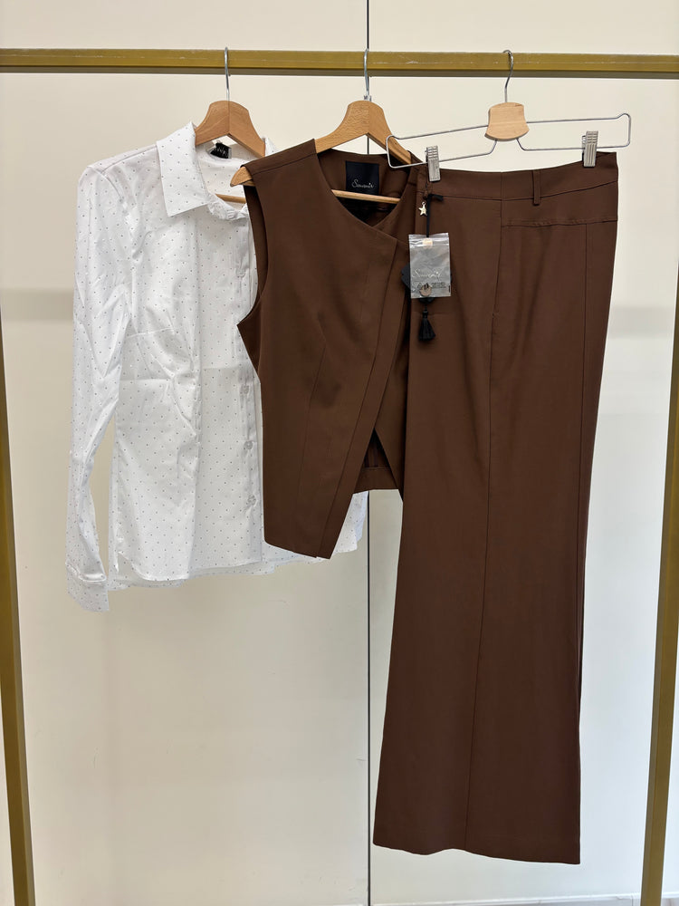 SOUVENIR - PANTALONE ASIA - CHOCO