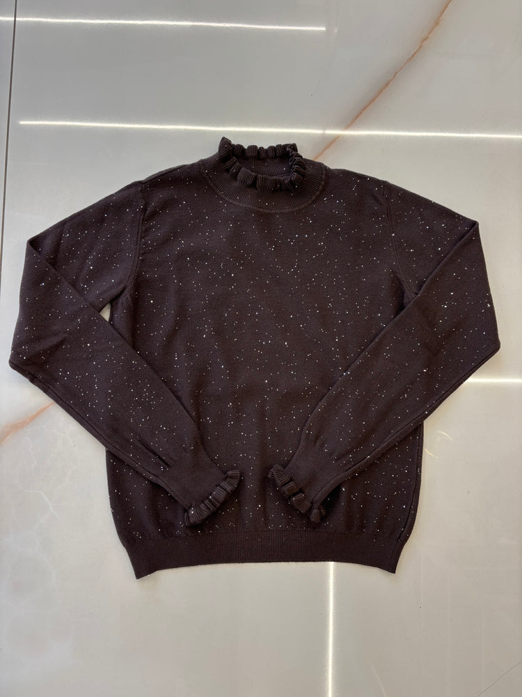 SUSY MIX - LUPETTO CON MICROPAILLETTES - MORO