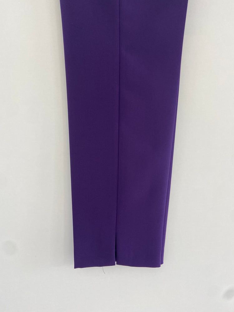 PANTALONE A SIGARETTA - VIOLA