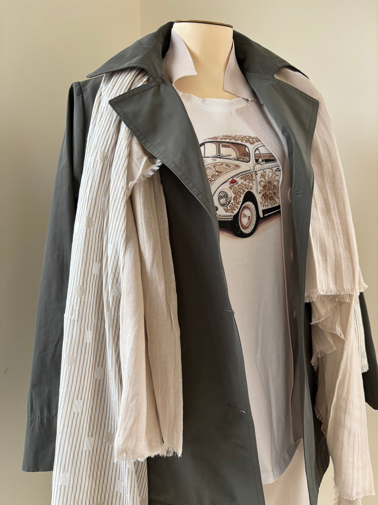 DANIEL & MAYER - TRENCH DOPPIOPETTO - VERDE