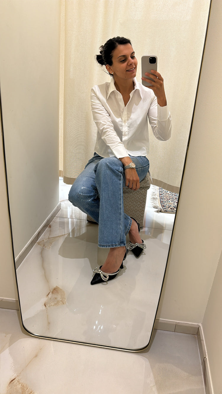 HAVEONE - CAMICIA CORTA - BIANCA
