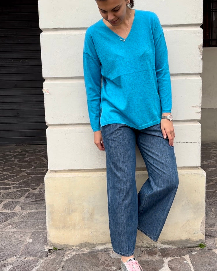 DANIEL & MAYER - JEANS ALESSIA - BLU DEMIN