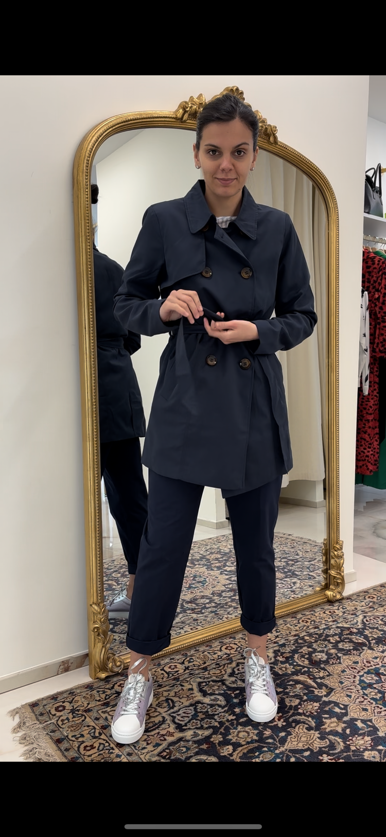 TRENCH - VALERIE - BLU