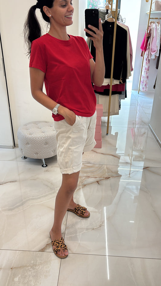 SUSY MIX - T SHIRT NORMAL - ROSSO VIVO