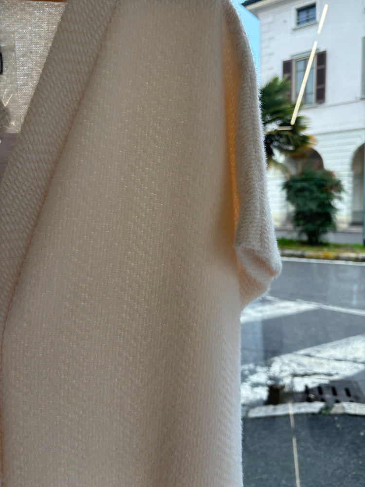 DANIEL & MAYER - CARDIGAN / CAPPA - BIANCO