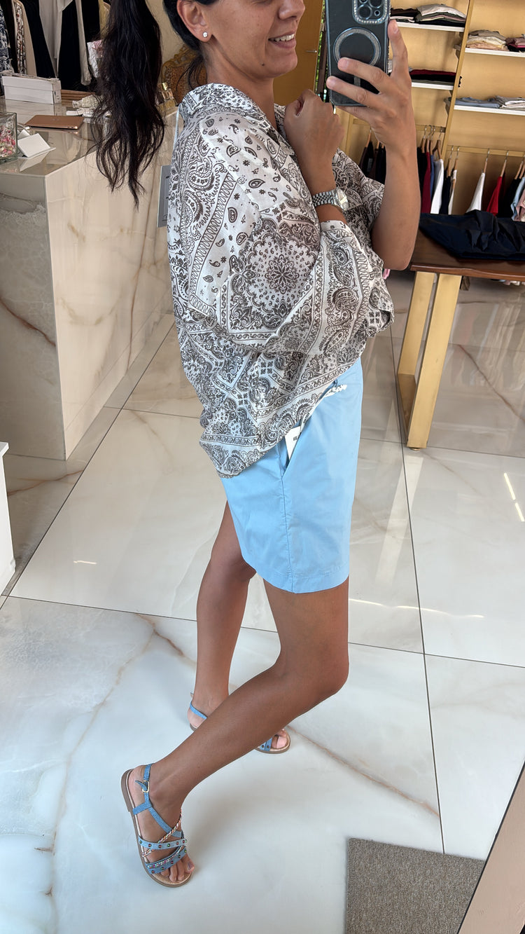 SUSY MIX - pantaloncino - CELESTE