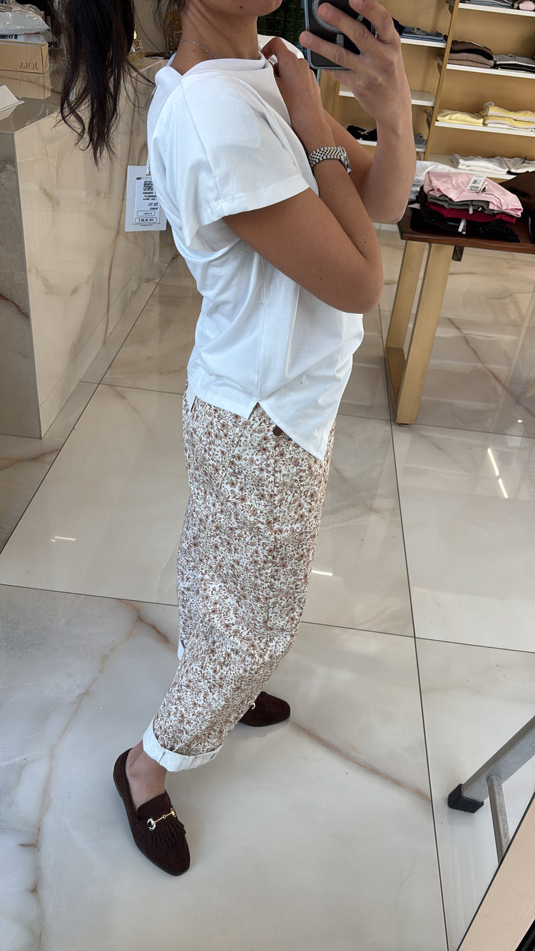 Susy mix - Tshirt asimmetrica - Bianca