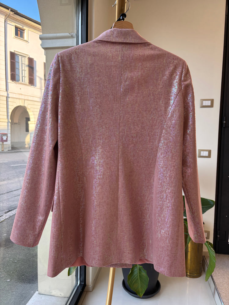 CARMEN - TAILLEUR LAME' - GIACCA - ROSA