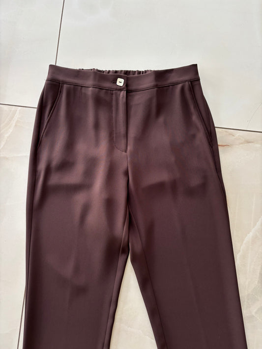 DANIEL & MAYER - PANTALONE FLUIDO - TESTA DI MORO