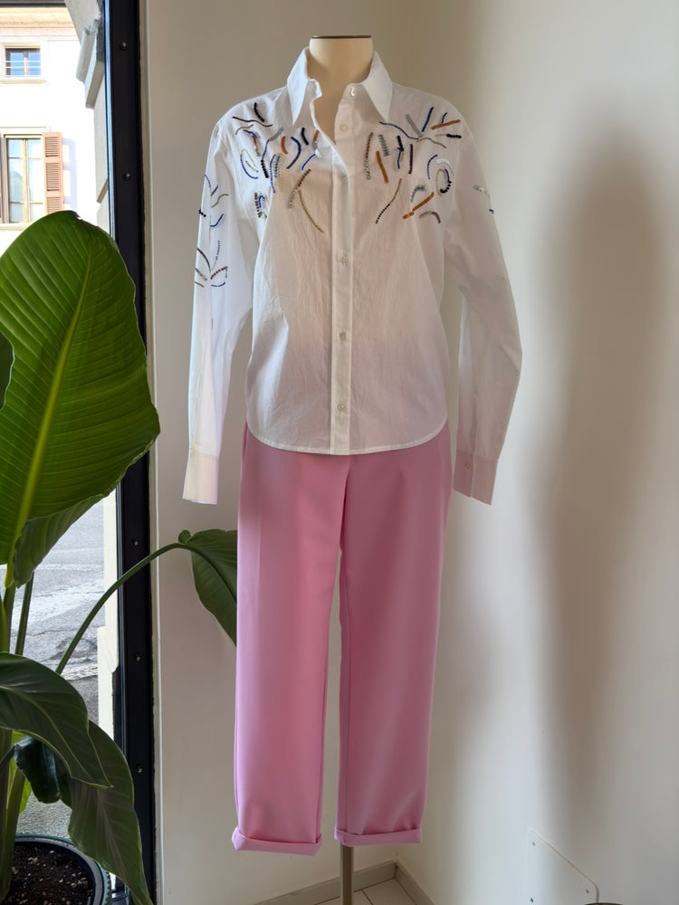 SOUVENIR - PANTALONE REGINA CON COULISSE - ROSA