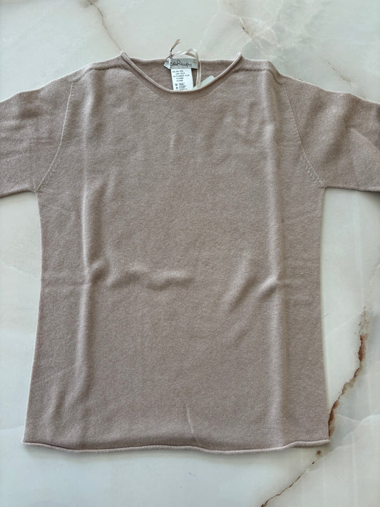 CARMEN - MAGLIONE MINIMAL - BEIGE