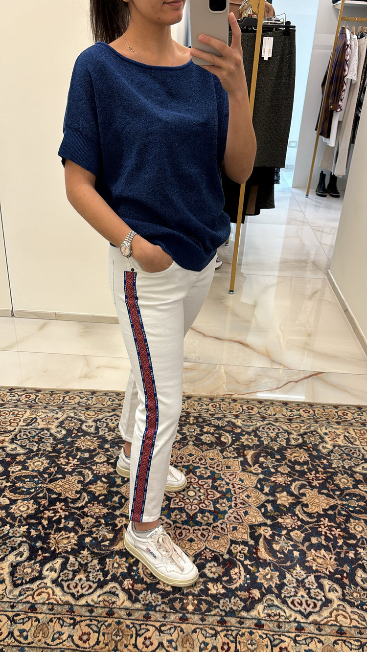 GAELLE PARIS - JEANS - BIANCO