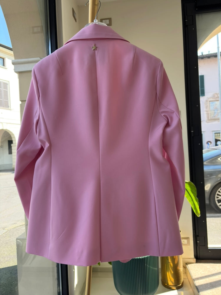 SOUVENIR - GIACCA REGINA MONOPETTO - ROSA