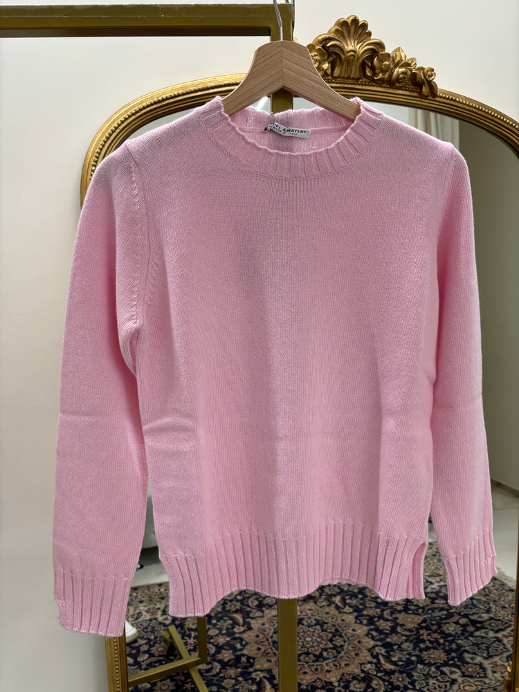 DANIEL & MAYER - MAGLIONE GIROCOLLO - ROSA